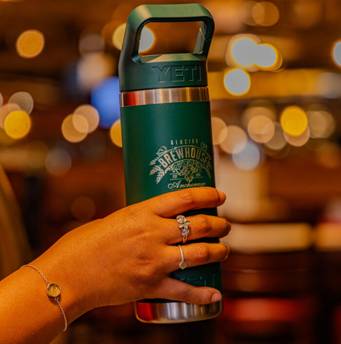 26oz Branded Yeti Rambler - Glacier Brewhouse